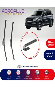 Aeroplus Ssangyong Rexton Muz Silecek Takımı 2007-2016 Aeroplus Ssangyong Rexton Muz Silecek Takımı 2007-2016