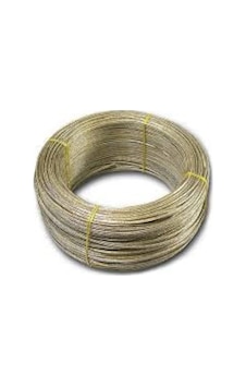 20 Metre Izoleli Çelik Halat 4 Mm Izoleli Halat Çelik Halat Izoleli Çelik Çamaşır Ipi,4 Mm