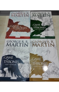 Taht Oyunları - Game Of Thrones Çizgi Roman Set 4 Kitap Taht Oyunları - Game Of Thrones Çizgi Roman Set 4 Kitap
