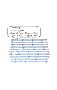 Beko Uyumlu B40-Lb-5333 B40-Lb-6333 B40-Lb-4320 Led Bar Takımı Beko Uyumlu B40-Lb-5333 B40-Lb-6333 B40-Lb-4320 Led Bar Takımı