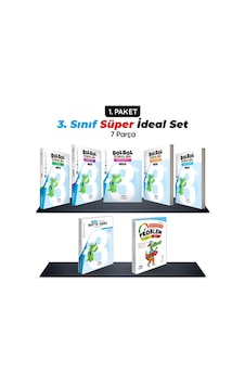 3. Sınıf Süper İdeal Set 7 Parça Öğretmen Evde Yayınları 2023-2024 3. Sınıf Süper İdeal Set 7 Parça Öğretmen Evde Yayınları 2023-2024