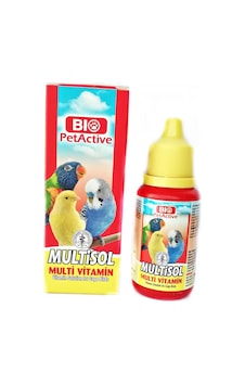 Multisol Kanarya Muhabbet Kuşu Papağan Kuş Vitamini 30 ML Multisol Kanarya Muhabbet Kuşu Papağan Kuş Vitamini 30 ML
