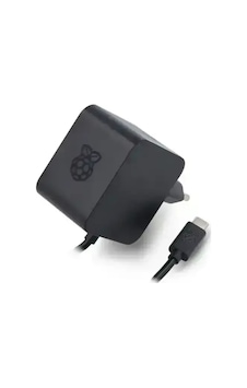 Raspberry Pi 5 27w Usb-c Güç Adaptörü - Siyah