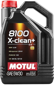 Motul 8100 X-Clean + 5W-30 Motor Yağı 5 L Motul 8100 X-Clean + 5W-30 Motor Yağı 5 L