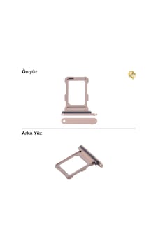 Apple iPhone Uyumlu 16 Pro Max Sim İç Yuvası Tepsisi Aparatı Çekmecesi Kart Yuvası Tray Tekli Altın Apple iPhone Uyumlu 16 Pro Max Sim İç Yuvası Tepsisi Aparatı Çekmecesi Kart Yuvası Tray Tekli Altın