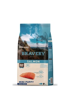 Bravery Tahılsız Somonlu Küçük Irk Yavru Köpek Maması 7 KG Bravery Tahılsız Somonlu Küçük Irk Yavru Köpek Maması 7 KG