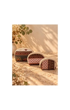 Badufa Home Etnik Kilim Desenli Fermuarlı El Askılı Makyaj Ve Organizer Çantası-3farklı Boy Bej-turuncu Bej-turuncu Badufa Home Etnik Kilim Desenli Fermuarlı El Askılı Makyaj Ve Organizer Çantası-3farklı Boy Bej-turuncu Bej-turuncu