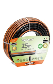 Claber 9064 Top Black Sulama Hortumu, 25 M, 1/2 Claber 9064 Top Black Sulama Hortumu, 25 M, 1/2