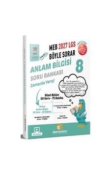 2027 8. Sınıf Anlam Bilgisi Soru Bankası Sinan Kuzucu 2027 8. Sınıf Anlam Bilgisi Soru Bankası Sinan Kuzucu
