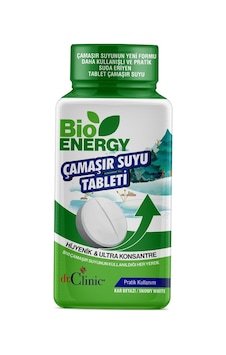 Dr. Clinic Bioenergy Tablet Çamaşır Suyu Kar Beyazı