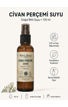 Civan Perçemi Suyu 150 Ml Saf Ve Katkısız Civan Perçemi Hidrosolü Civan Perçemi Suyu 150 Ml Saf Ve Katkısız Civan Perçemi Hidrosolü