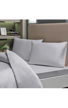 Mer-tim Pamuklu Ranforce Çift Kişilik 240x260 Lastiksiz Çarşaf Ve Yastık Kılıfı - Gri Çok Renkli Mer-tim Pamuklu Ranforce Çift Kişilik 240x260 Lastiksiz Çarşaf Ve Yastık Kılıfı - Gri Çok Renkli