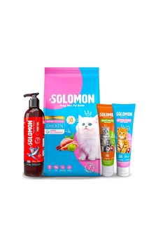 Mega Yavru Kedi Mama Seti - 9 Kg Tavuklu Yavru Kedi Mama - Fish Oil - Multi Paste - Kitten Paste Mega Yavru Kedi Mama Seti - 9 Kg Tavuklu Yavru Kedi Mama - Fish Oil - Multi Paste - Kitten Paste