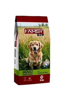 Famsy Yetişkin Köpek Maması Kuzulu Pirinçli 15 Kg
