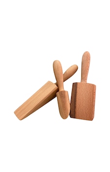 Ahşap Lehim Takoz Spatulası 3 Parça Ahşap Lehim Takoz Spatulası 3 Parça