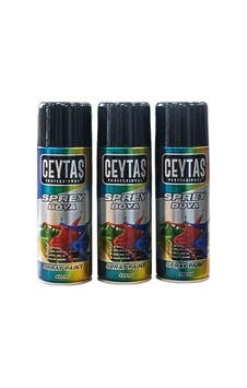 400 Ml Siyah Sprey Boya Çok Renkli 400 Ml Siyah Sprey Boya Çok Renkli
