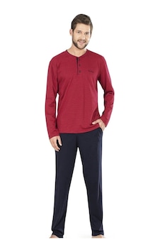 Pierre Cardin Erkek Penye Çizgili Pijama Lacivert 001 Bordo 2xl Pierre Cardin Erkek Penye Çizgili Pijama Lacivert 001 Bordo 2xl