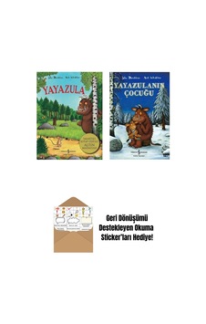 Yayazula The Gruffalo - Yayazulanın Çocuğu 2 Kitap + Okuma Sticker'ları Yayazula The Gruffalo - Yayazulanın Çocuğu 2 Kitap + Okuma Sticker'ları