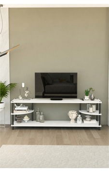 Neoline 150 Cm Tv Ünitesi Modern Tv Sehpası - Beyaz Beyaz Neoline 150 Cm Tv Ünitesi Modern Tv Sehpası - Beyaz Beyaz
