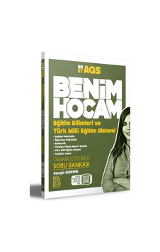 Benim Hocam Yayınları 2027 Eğitim Bilimleri Ve Türk Milli Eğitim Sistemi Tamamı Çözümlü Soru Bankası - Ayşegül Aldemir Benim Hocam Yayınları 2027 Eğitim Bilimleri Ve Türk Milli Eğitim Sistemi Tamamı Çözümlü Soru Bankası - Ayşegül Aldemir