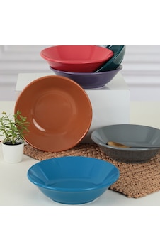 Keramika Mixed Hitit Yemek Tabağı 18 Cm 6 Adet - 406/620 Keramika Mixed Hitit Yemek Tabağı 18 Cm 6 Adet - 406/620