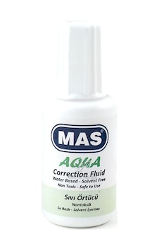 Mas Aqua Su Bazlı Kokusuz Sıvı Silici Daksil Mas Aqua Su Bazlı Kokusuz Sıvı Silici Daksil