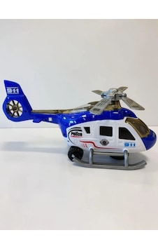 Mey İthalat 8814 Sesli Işikli Çarp Dön Heli Kopter-krs
