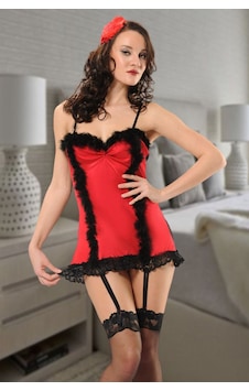 Sistina Kırmızı - 29 - Siyah Jartiyer Takım - 800 - - Shopgpt - Beden Standart Sistina Kırmızı - 29 - Siyah Jartiyer Takım - 800 - - Shopgpt - Beden Standart