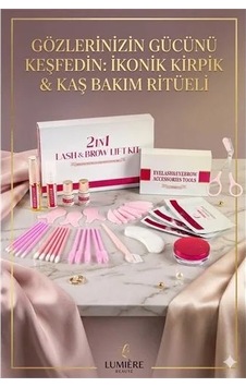 Zenvia Lash Lift & Brow Lamination 2 İn 1 Profesyonel Bakım Seti - 5 Dakikada Hızlı Etki Ve Uzun Süre Kalıcılık