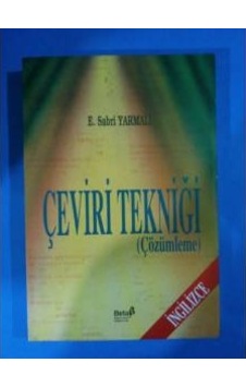 Çeviri Tekniği Çözümleme N11.41 Çeviri Tekniği Çözümleme N11.41