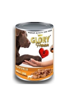 Glory Premium Tavuk Etli Konserve Yetişkin Köpek Maması 12 x 400 G Glory Premium Tavuk Etli Konserve Yetişkin Köpek Maması 12 x 400 G