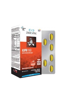 Zade Vital Aspir Yagi Yumusak 60 Kapsul Zade Vital Aspir Yagi Yumusak 60 Kapsul