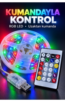 Shnstore Telefonla Kontrol Edilebilen 10 Metre Rgb Led Shntknd0720 Shnstore Telefonla Kontrol Edilebilen 10 Metre Rgb Led Shntknd0720