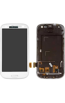 Samsung Galaxy Uyumlu S3 Neo Gt-ı9301 Lcd Ekran Dokunmatik Çıtalı Beyaz Samsung Galaxy Uyumlu S3 Neo Gt-ı9301 Lcd Ekran Dokunmatik Çıtalı Beyaz