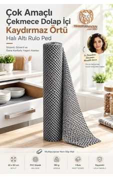 Tr Kaydırmaz Rulo Mat Halı Çekmece Sofra Dolap Kaydırmazı 45x90cm 719207 Genel Tr Kaydırmaz Rulo Mat Halı Çekmece Sofra Dolap Kaydırmazı 45x90cm 719207 Genel