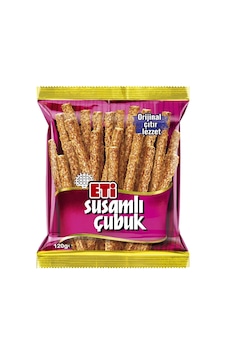 Eti Susamlı Çubuk Kraker 10x120 G - Kıtır Ve Lezzetli Atıştırmalık Tarı Eti Susamlı Çubuk Kraker 10x120 G - Kıtır Ve Lezzetli Atıştırmalık Tarı