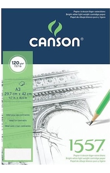 Canson 1557 Eskiz Defteri 120Gr. 40 Yaprak. A3 Canson 1557 Eskiz Defteri 120Gr. 40 Yaprak. A3