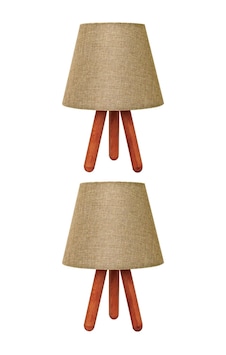 2'li Kilim Tripod Abajur Kahverengi 2'li Kilim Tripod Abajur Kahverengi