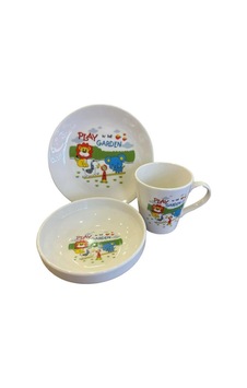 Galeri Kristal Mix3 Parça Mama Set Dk1001 Beyaz Galeri Kristal Mix3 Parça Mama Set Dk1001 Beyaz