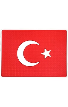 Türk Bayraklı Torpido Üstü Kaydırmaz Ped Telefon Tutucu