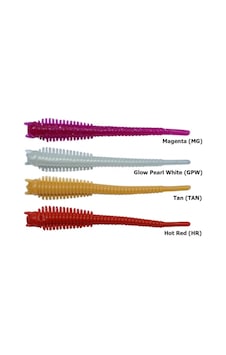 Spıınx Sandvorm Silikon 6cm 18p Glow Pearl Whıte Gpw Spıınx Sandvorm Silikon 6cm 18p Glow Pearl Whıte Gpw