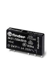 Finder 34.51.7.024.0010 Elektromekanik Ultra İnce Pcb Röle Finder 34.51.7.024.0010 Elektromekanik Ultra İnce Pcb Röle