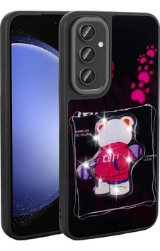 Galaxy Uyumlu S23 Fe Kılıf Parlayan Kabartmalı İkonik Figürlü Zore Amas Silikon Kapak Galaxy Uyumlu S23 Fe Kılıf Parlayan Kabartmalı İkonik Figürlü Zore Amas Silikon Kapak
