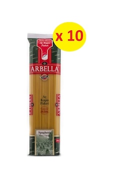 Arbella Spagetti Makarna 10 x 500 G Arbella Spagetti Makarna 10 x 500 G