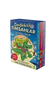 Dedektif Timsahlar 3 Kitaplık Kutulu Set 1-2-3 / John Patric... Dedektif Timsahlar 3 Kitaplık Kutulu Set 1-2-3 / John Patric...