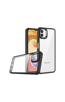 Galaxy A04e Kılıf Zore Flora Kapak Siyah Galaxy A04e Kılıf Zore Flora Kapak Siyah
