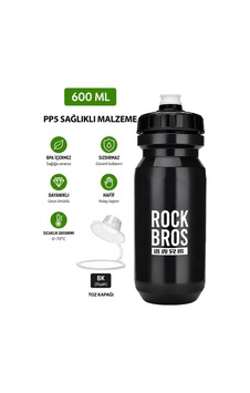 Pp5 Plastik Sporcu Bisiklet Matarası Siyah Çok Renkli Pp5 Plastik Sporcu Bisiklet Matarası Siyah Çok Renkli