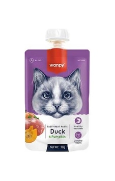 Ördekli Ve Bal Kabaklı Ezme Kedi Ödülü 90 Gr Ördekli Ve Bal Kabaklı Ezme Kedi Ödülü 90 Gr