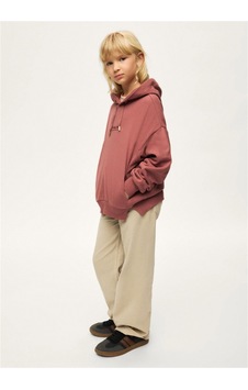 Mayoral Kız Çocuk Kapüşonlu Sweatshirt Somon 7426 Mayoral Kız Çocuk Kapüşonlu Sweatshirt Somon 7426