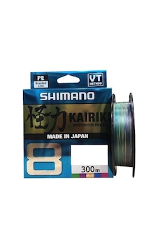 Shimano Kairiki 8 Kat 300 Mt Multicolor İp Misina 0.21 Shimano Kairiki 8 Kat 300 Mt Multicolor İp Misina 0.21